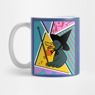 Halloween Goose Witch Conjuring Up Duck Mug